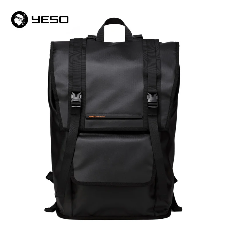 YESO 2018 New Style Men's Bucket Backpack Simple Design 17.3 Inch Laptop Waterproof Backpacks | Багаж и сумки