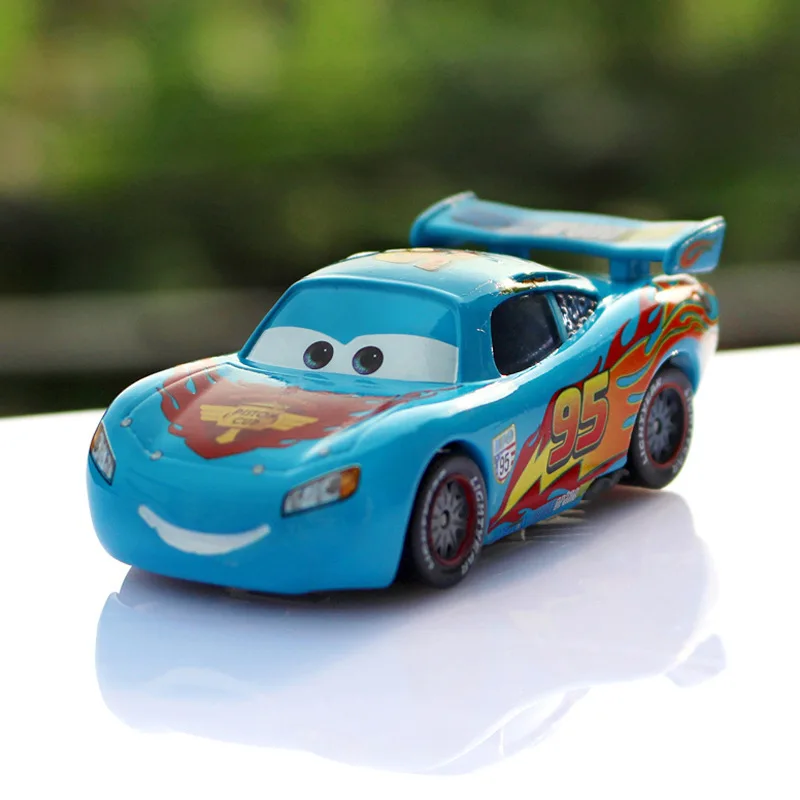 Disney Pixar Cars 2 Jackson Storm No.95 Blue Lightning McQueen 1:55 литая под давлением игрушечная машина из
