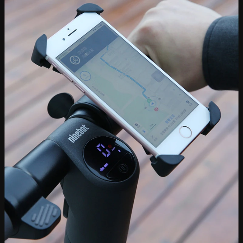 Держатель для телефона для скутера Ninebot ES2 ES4 Xiaomi M365 Kickscooter электрический скутер с поворотом на 360 Руль держатель для телефона