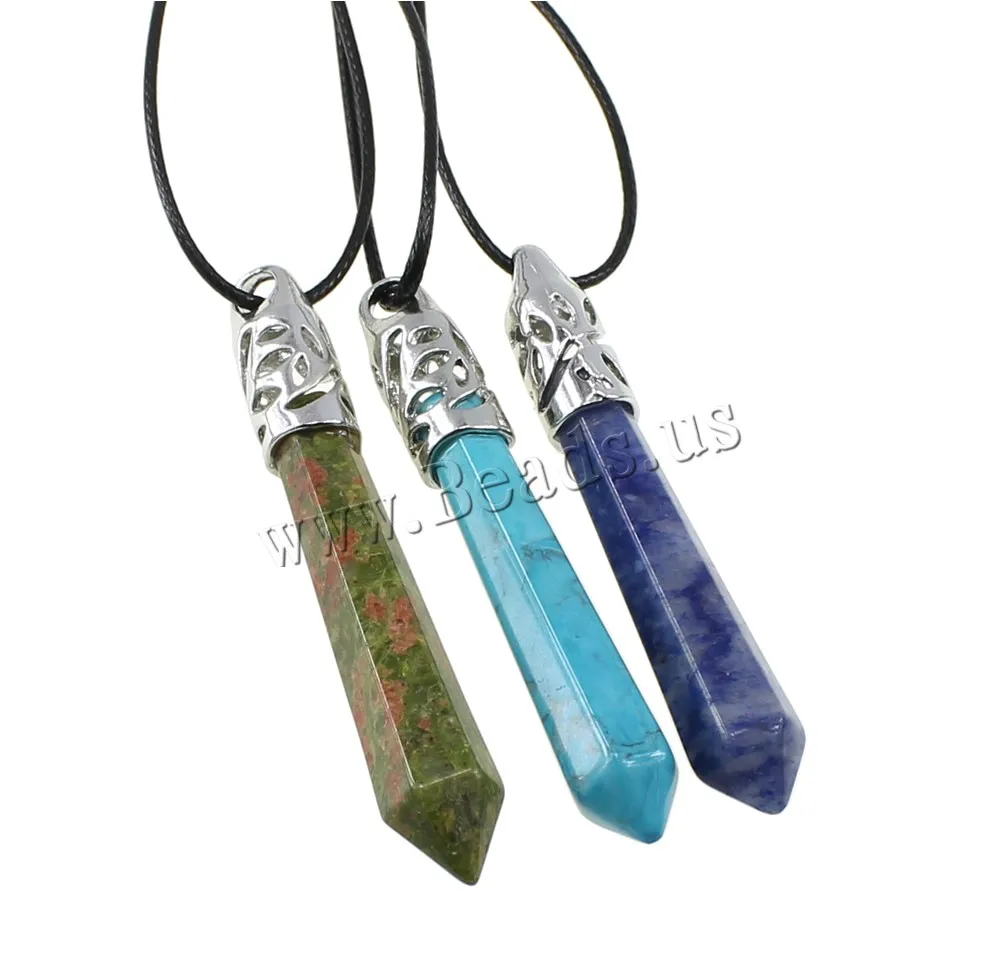 Хит продаж ожерелье из натурального аметиста кристалл камень кварц ожерелья