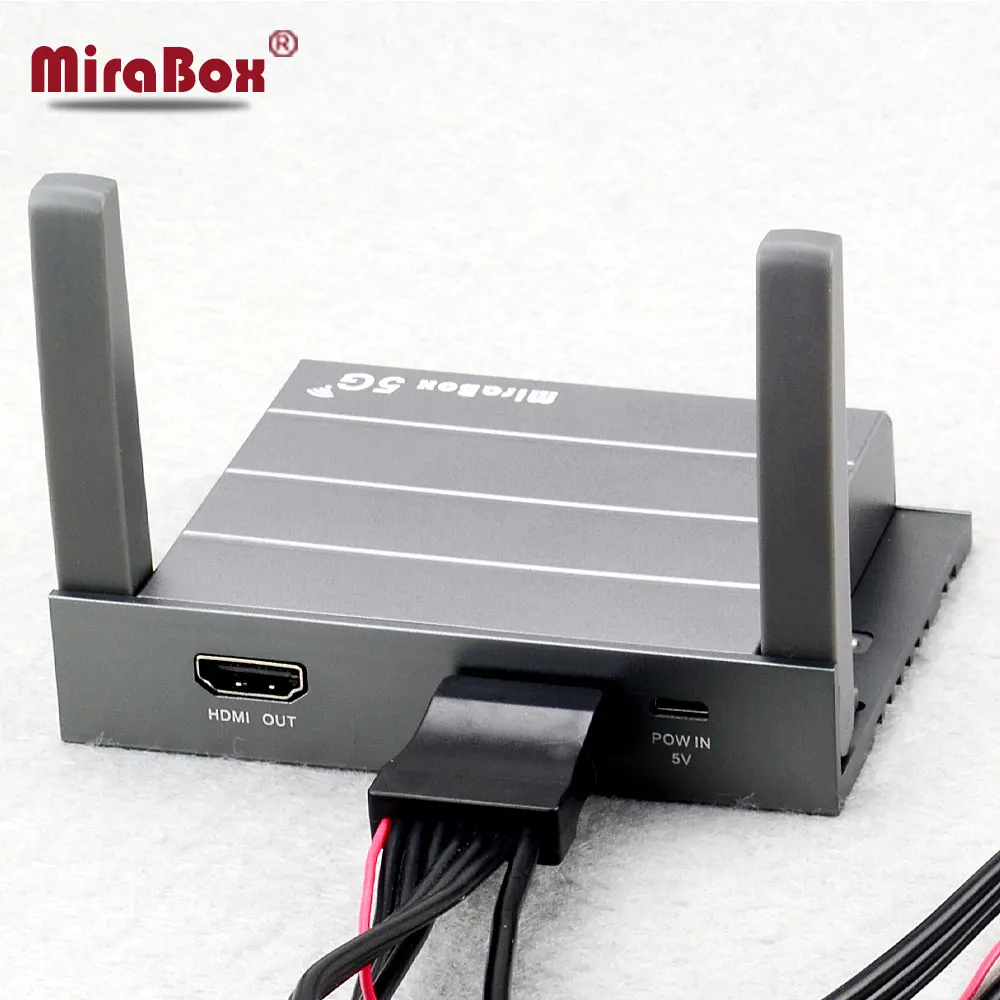 Универсальный HDMI порт поддерживает YouTube iOS10 ПК с Android ноутбук Mirabox 5G Автомобильный