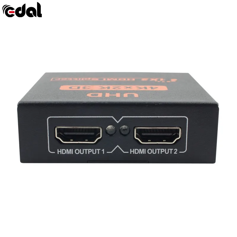Универсальный 3D 4K * 2K Full HD 1080p 1X2 HDMI сплиттер 2 порта концентратор усилитель