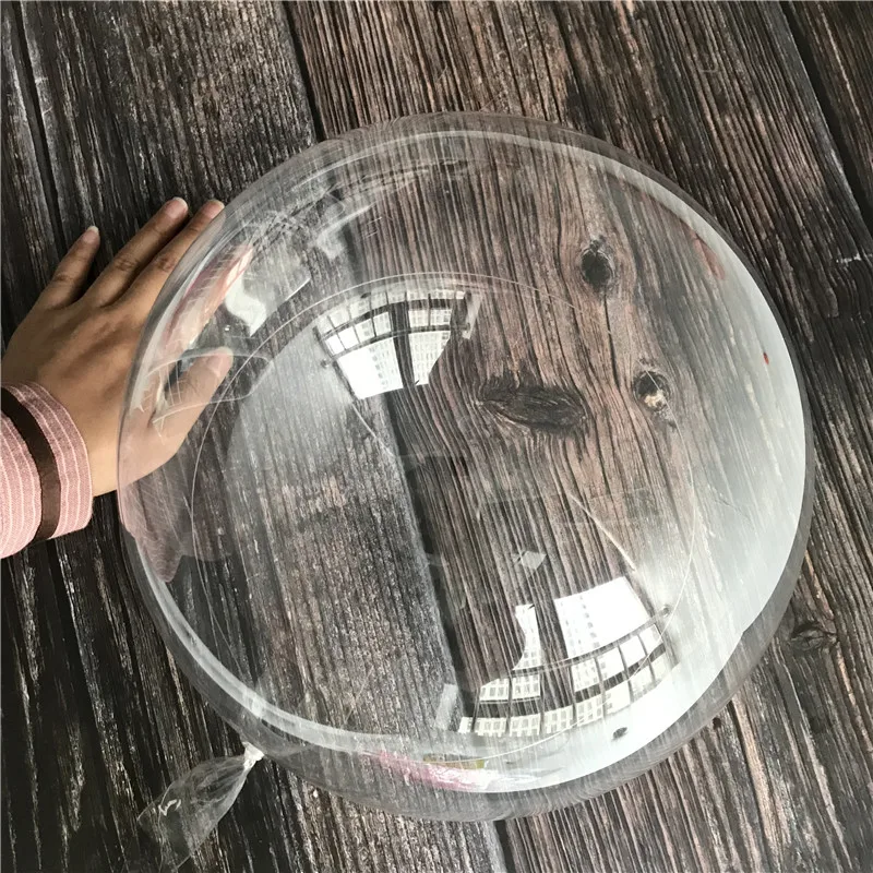DIY Gold Letter Happy Birthday Clear Helium Balloon PVC Inflatable Air Balloon for Wedding Birthday Party Baby Shower Decoration - Цвет: 18 inch balloon