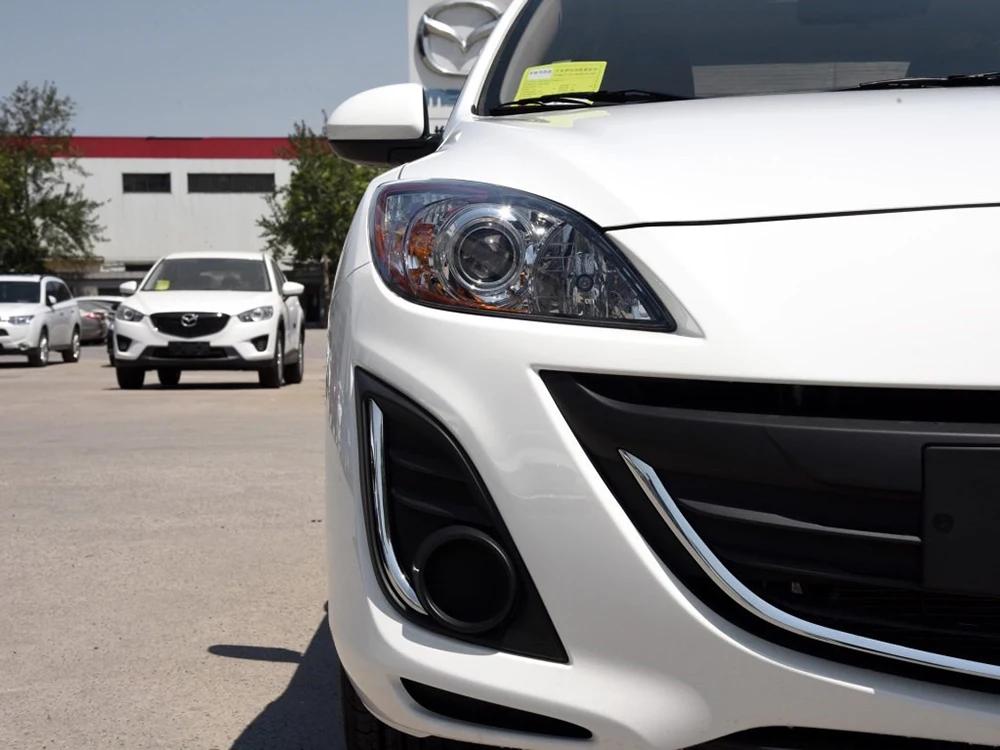 Для Mazda 3 speed прозрачный автомобильный налобный фонарь прозрачные линзы Авто оболочка Крышка