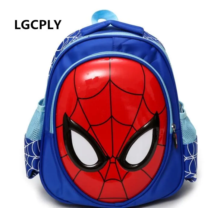 3D человек-паук ученик начальной школы Bookbag мультфильм детская книжная сумка Детский рюкзак