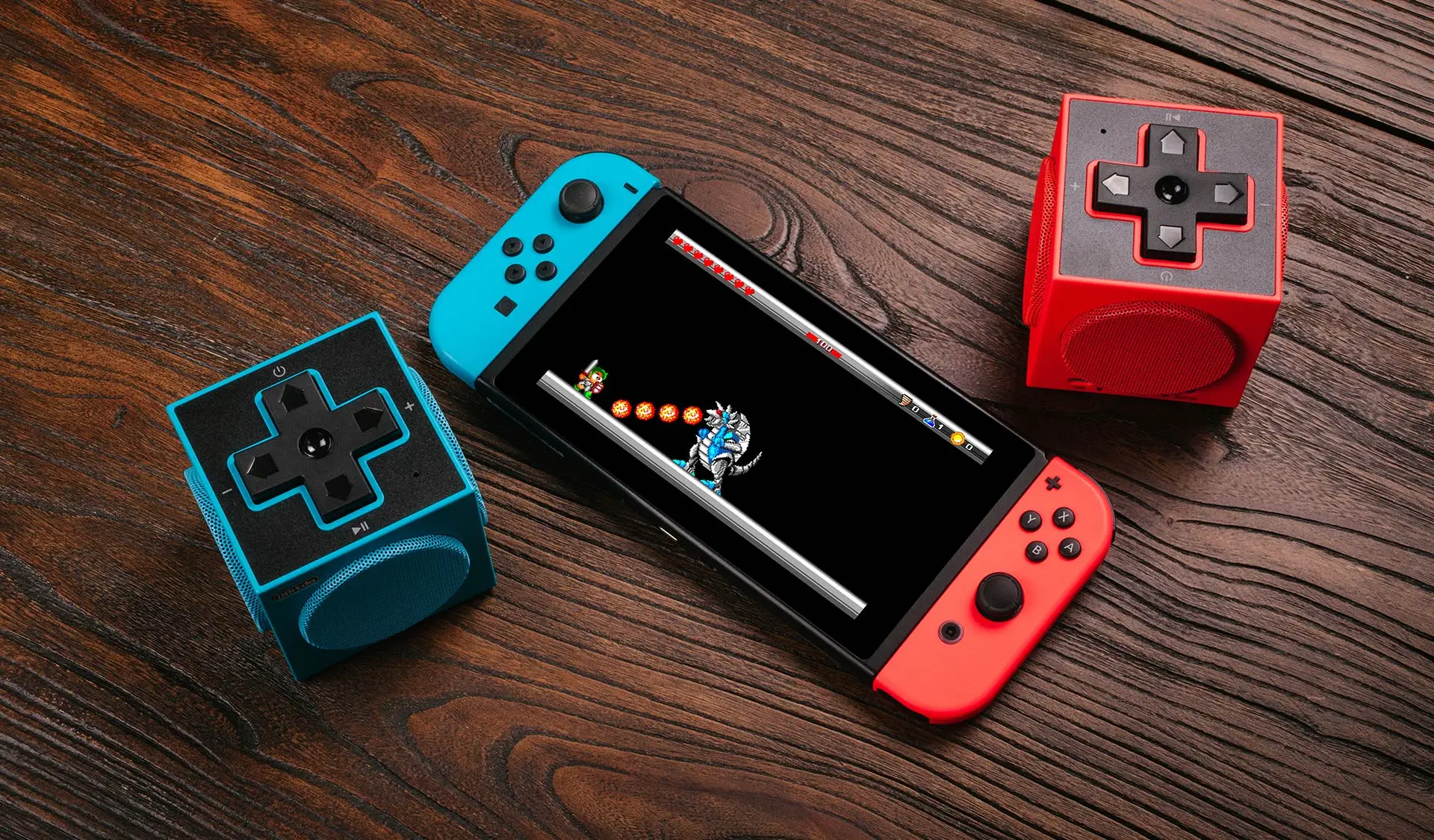 8Bitdo стерео Близнецы Твин куб-Мини водонепроницаемый беспроводной Bluetooth динамик для игр
