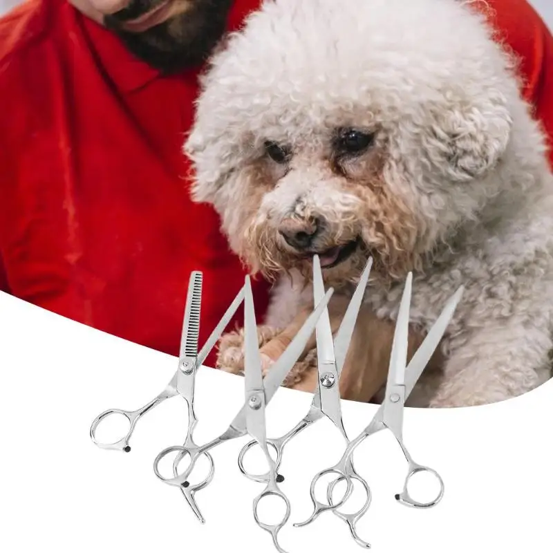 Ножницы для волос домашних животных кусачки собак кошек уход за волосами