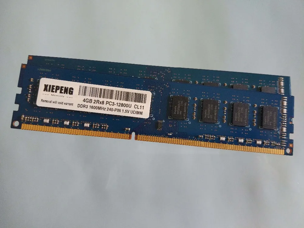 Для HP 500 090 550 138ng p6 2127c p7 1490 Pavilion Slimline s5550z настольная память 4 Гб 2Rx8 PC3 12800U 8 ГБ DDR3 1600