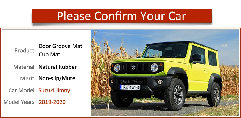 Нескользящий коврик для телефона прорезиненные коврики Suzuki Jimny 2019 2020 JB64 JB74 Sierra
