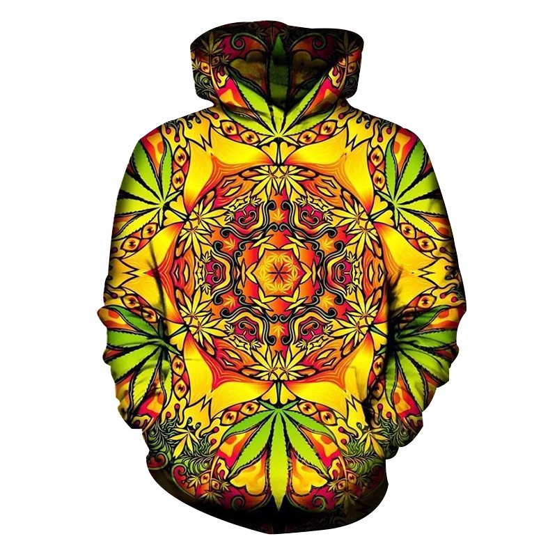 CJLM Psychedelic толстовки с капюшоном для мужчин 2018 новые весенние пуловеры длинным