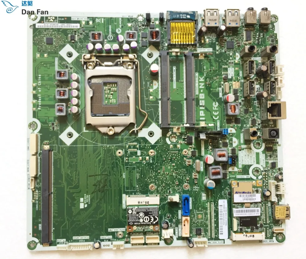 

688938-002 For HP TouchSmart 520 220 AIO Motherboard IPISB-NK REV;1.05 LGA1155 Mainboard 100%tested fully work