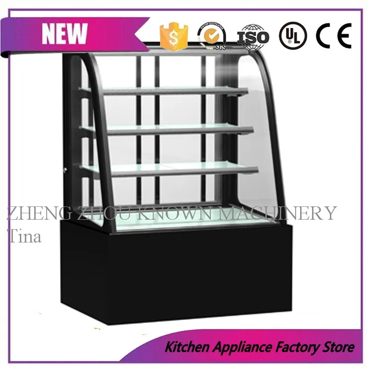 

Compact design 2 layer cake display refrigerator commercial glass cake display cabinet/fridge with single temaperature