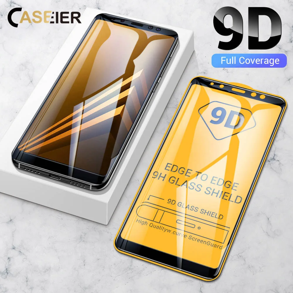 Caseier закаленное Стекло для samsung A3 A5 A7 телефон Экран ультра тонкий защиты J5 2018