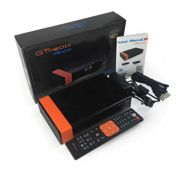 GT MEDIA V8 NOVA спутниковый ТВ приемник DVB-S2 с Свободная Европа Cccam Клайн 1 год Испания cccam c-line espa в WI-FI встроенный