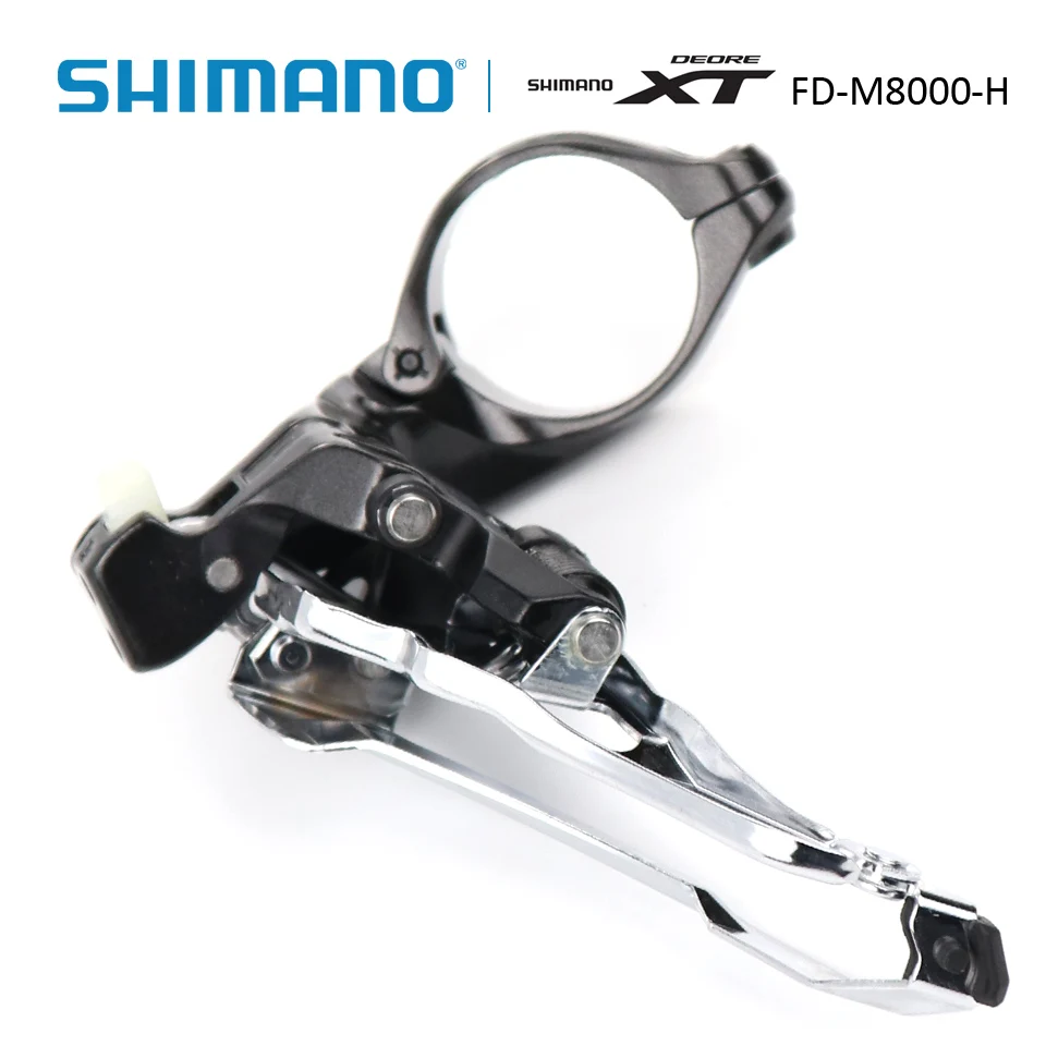 SHIMANO Deore XT FD-M8000 3x11s Side-Swing Front Derailleur High Clamp MTB Mountain Bike | Спорт и развлечения