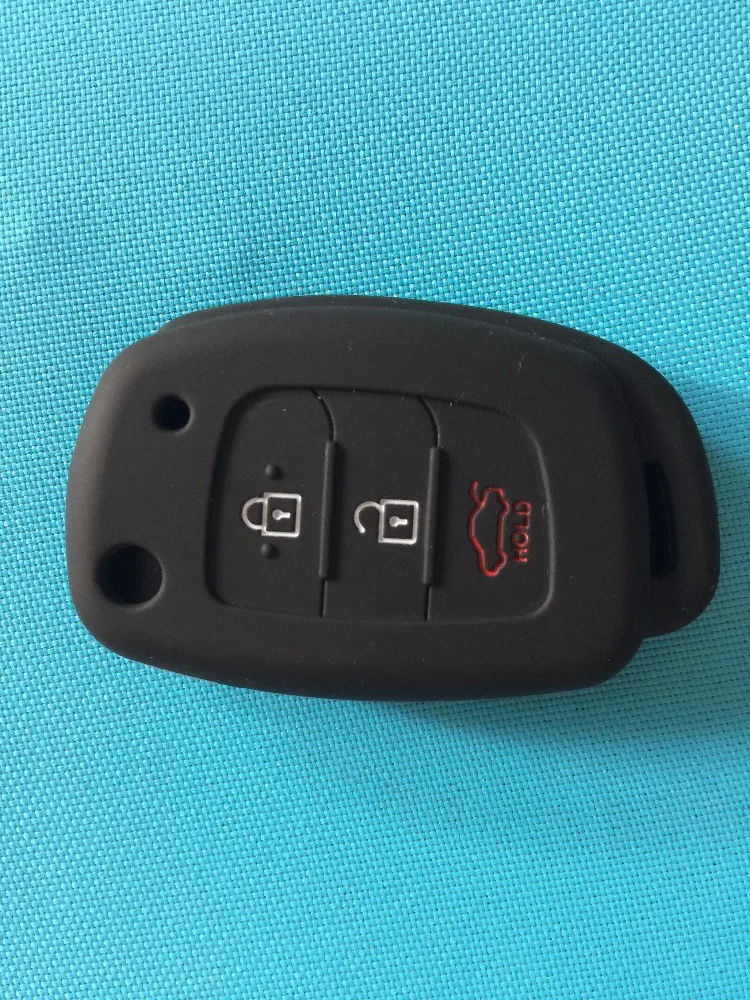 Силиконовый чехол для ключей для hyundai Creta I20 Tucson Elantra Santa fe Keyless Fob оболочки кожи держатель протектор