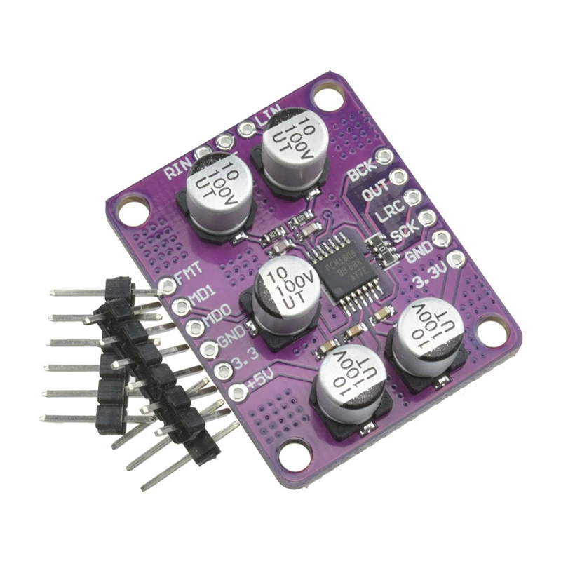 24Bit усилитель Pcm1808 аудио стерео Adc одноконечный аналоговый плеер декодер плата
