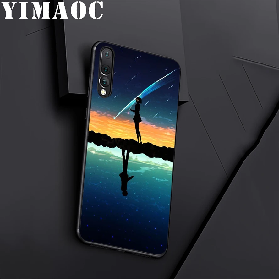 YIMAOC ваше имя Фильм Мягкий силиконовый чехол для huawei Honor mate 10 P20 P10 P9 P8 P Smart Y6 6A 7A 7X 7C