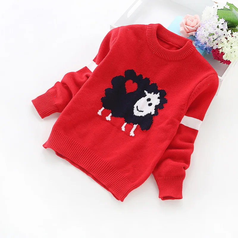 

2020 new girls' sweaters 2-8 years children sweaters cotton children clothing Y601