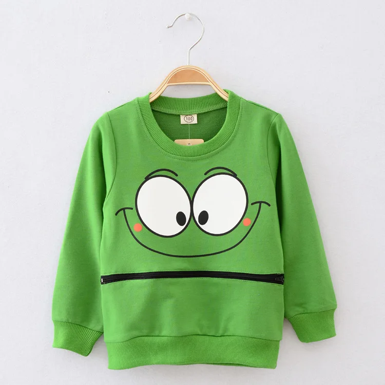 2017 Baby Boys Girls Clothes Set Kid Pullover Tops Sportswear Cotton Long Pants Tracksuit Outfit Smiling Face Suits 2-7Y | Детская