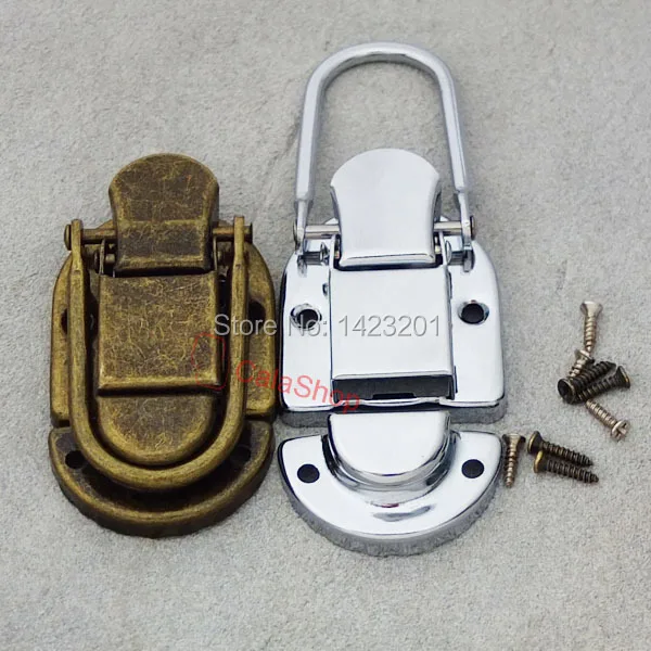 10 шт./лот тумблер защелка для багажника сумка чемодана с застежкой никелевая