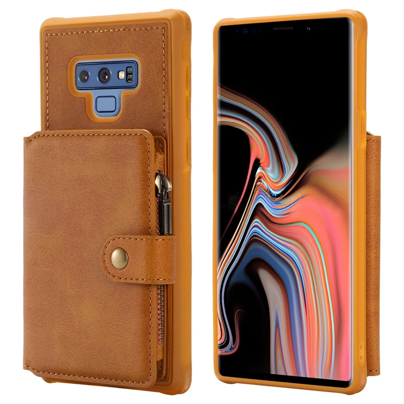 Чехол книжка из ПУ кожи для Samsung Galaxy s8 S9 S10 Plus S10e Note 8 9 10 Plus|Бамперы| |