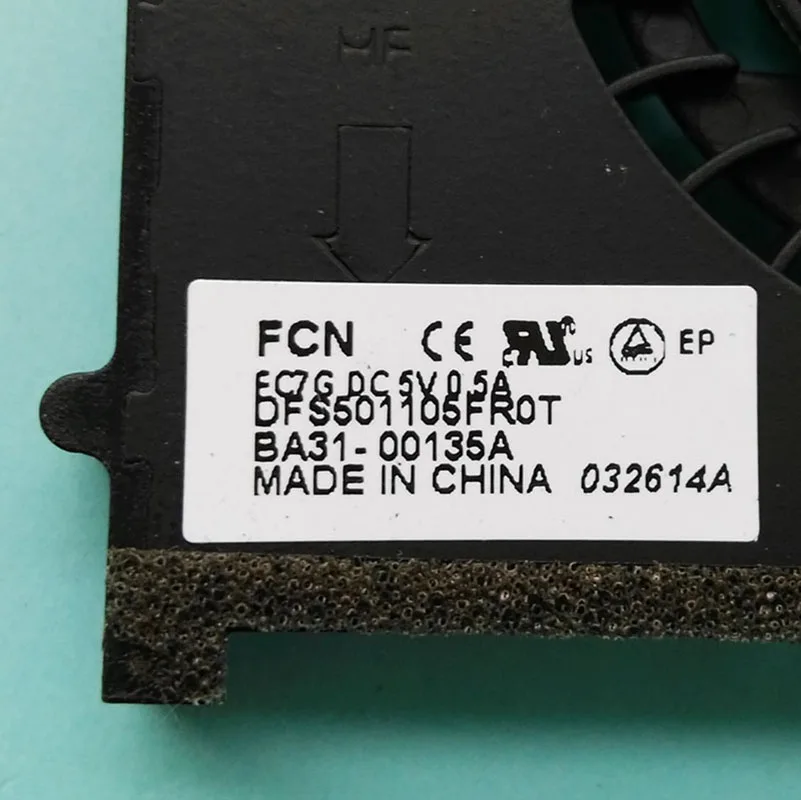 Вентилятор для процессора SAMSUNG NP780Z5E-S01UB 880Z5E 870Z5E 770Z5E 680Z5 670Z5E кулер охлаждения