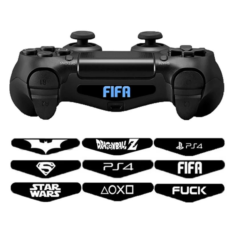 40 шт./партия скины для sony PS4 контроллер светодиодный светильник бар виниловая наклейка кожа Наклейка Обложка для Playstation 4 PS4 Pro/тонкий контроллер