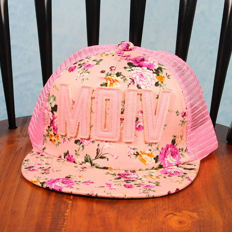 Летние Детские кепки-бейсболки с цветочным принтом в стиле рок для мальчиков и