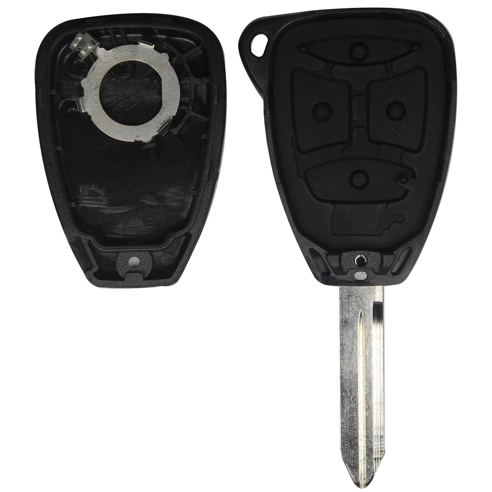 Четырехкнопочный корпус автомобильного ключа для Chrysler 300 Aspen Dodge Dakota Durango Jeep Grand Cherokee Commander Car-styling on.