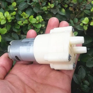 24 В постоянного тока, пищевой диафрагменный насос 385, самовсасывающий микронасос, компьютерный циркуляционный водяной насос постоянного тока для чая