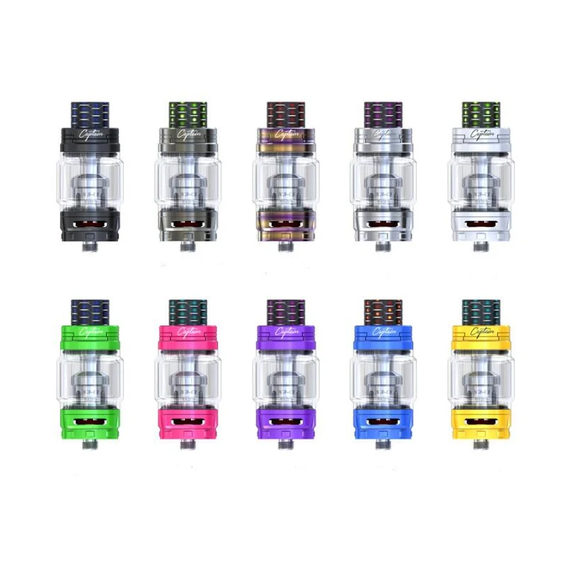 Оригинальный бак IJOY Captain X3 sub ohm 6 мл с 8 пузырьковым стеклом скользящим верхним