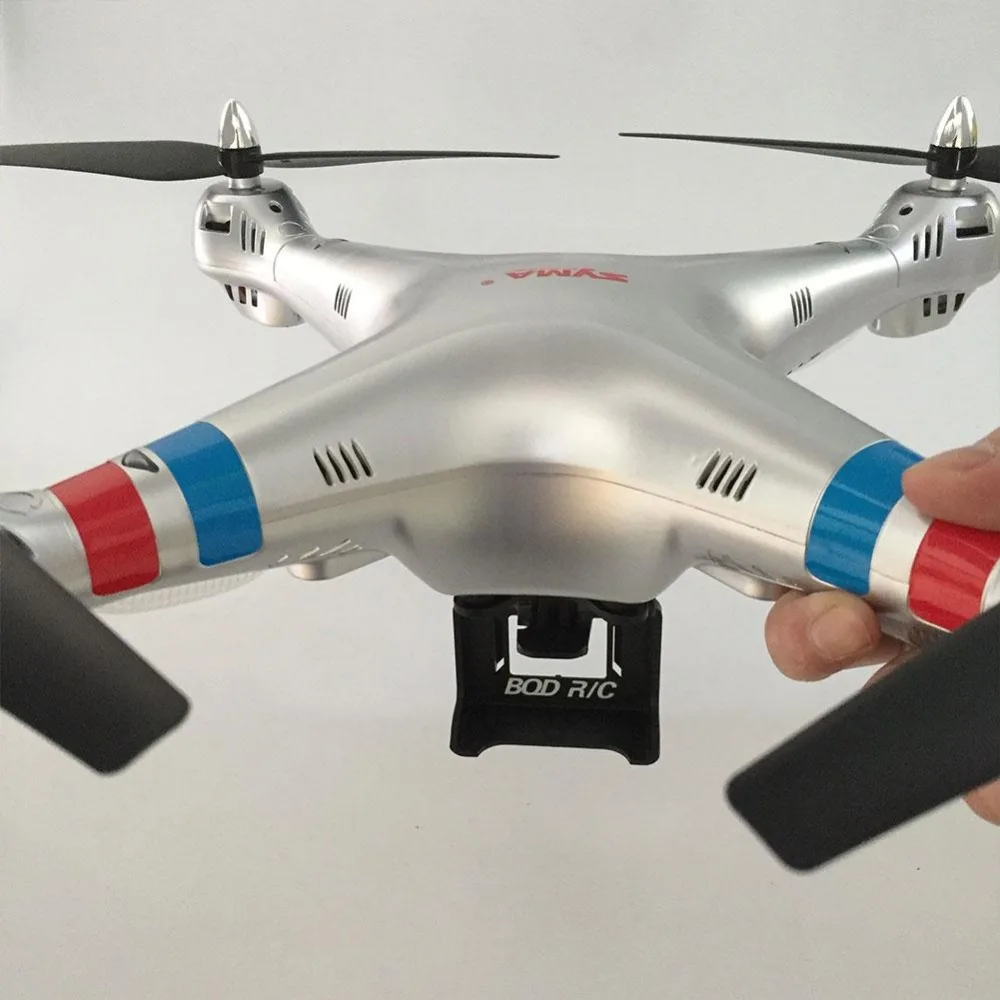 Gizcam Универсальный Gimbal W/Камера держатель для Syma X8C Квадрокоптер с дистанционным управлением Drone черный