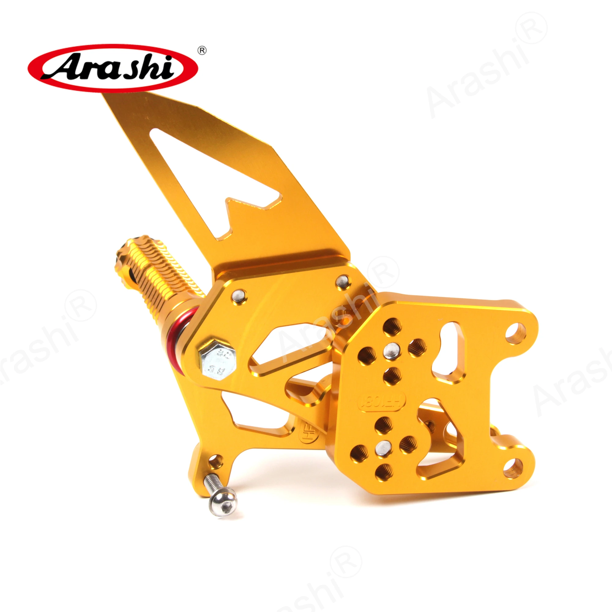 

ARASHI For HONDA CBR600RR 2009 - 2018 CNC Adjustable Footrest Rider Rearset Foot Pegs CBR600 CBR 600 RR 2013 2014 2015 2016