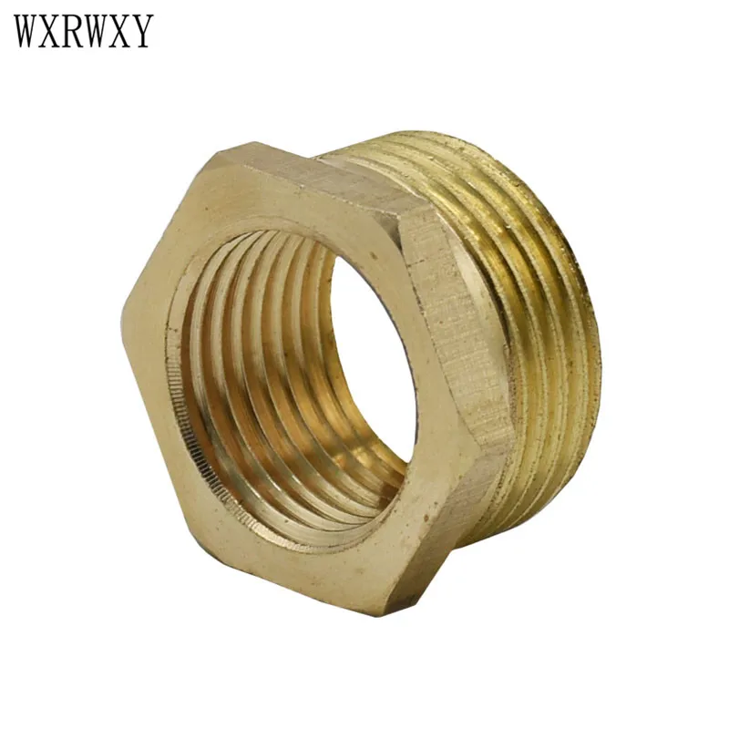 Wxrwxy садовый латунный резьбовой Соединитель с наружной резьбой 3/4 дюйма до 1/2