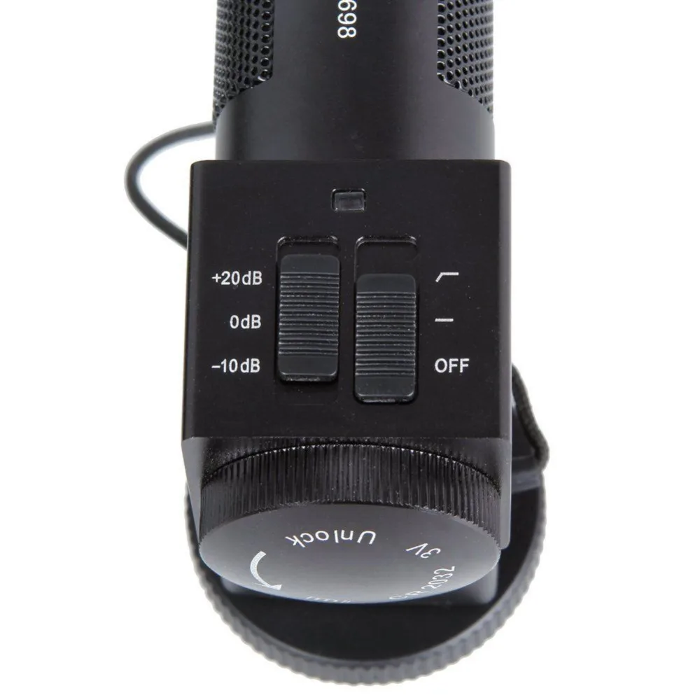 Takstar SGC-698 Condenser Microphone Interview Video Recording Mic for Nikon Canon DSLR Camera Vlog Mic sgc 698 Filmmaking
Takstar SGC-698 Condenser Microphone Interview Video Recording Mic for Nikon Canon DSLR Camera Vlog Mic sgc 698 Filmmaking