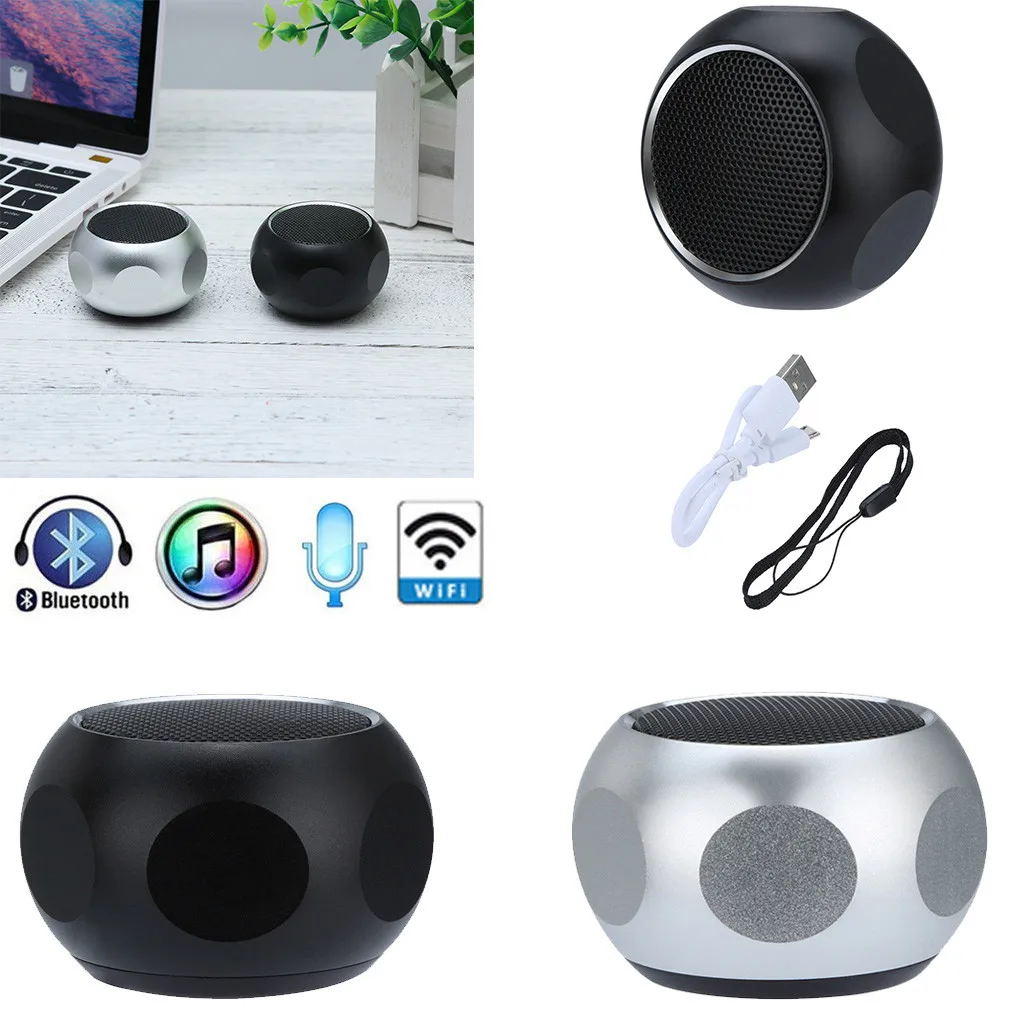 OMESHIN мини портативный Bluetooth + FM MP3 динамик перезарядка музыкальный сабвуфер