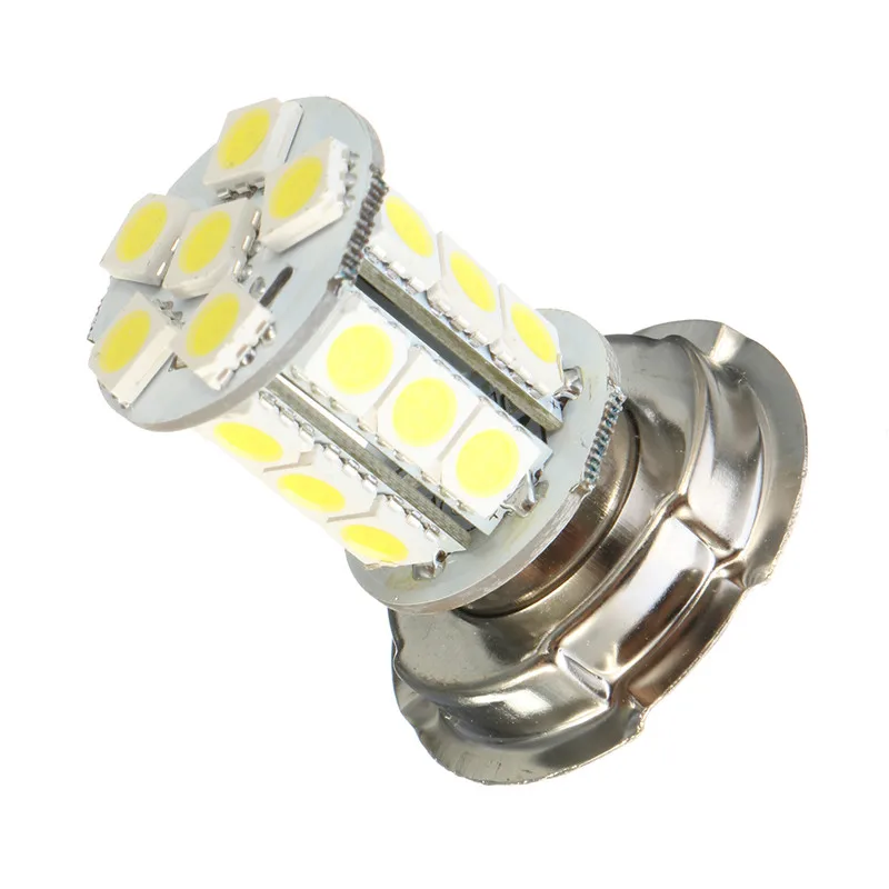 2 шт. 12 В AC P26 S 24 SMD светодиодный белый свет лампы для автомобильных фар мотоцикла|car