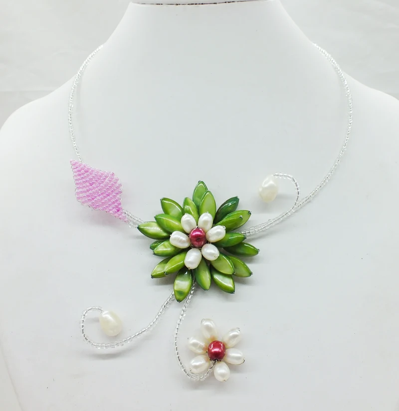 Ожерелье с пресноводным жемчугом 19 дюймов | Украшения и аксессуары