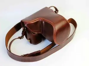 Новый черный/коричневый/темно коричневый ретро сумка для камеры PU кожаный чехол