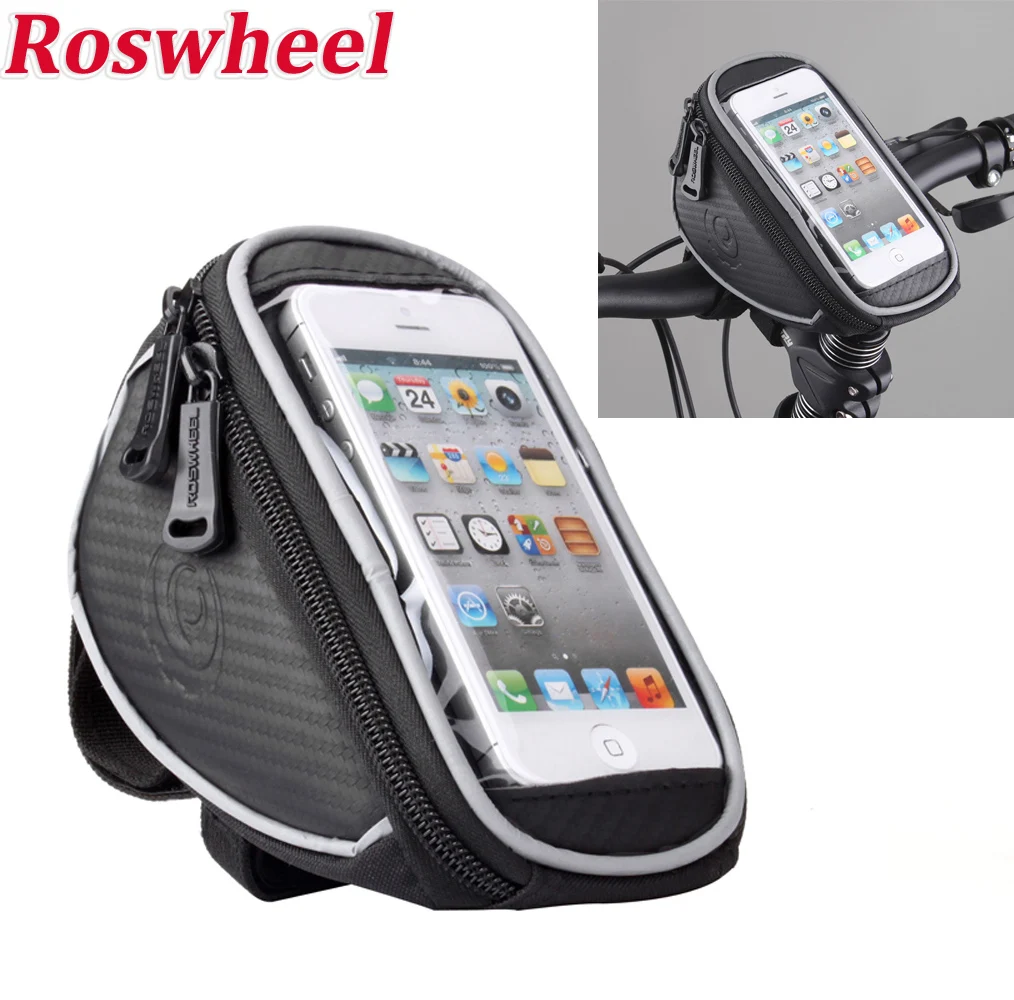Сумка на руль Roswheel водонепроницаемая велосипедная передняя рама Аксессуары для