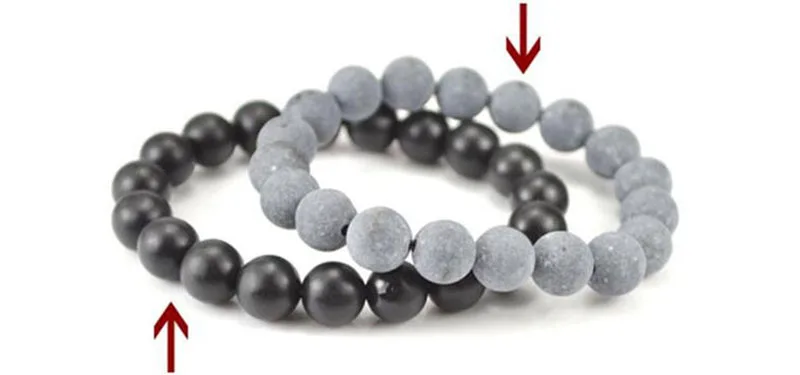 Браслет из 100% натурального черного камня 8 16 мм JBT003|natural stone bracelet|stone braceletbracelet bracelet |