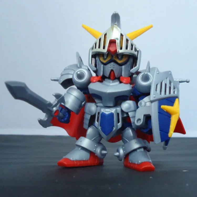 DIY сборка Q версия Gundam Knight модель детская игрушка обучающая строительные