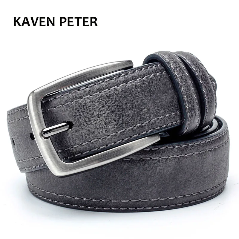 Ремень мужской кожаный в винтажном стиле шириной 3 5 см|designer leather belt|leather beltleather belt