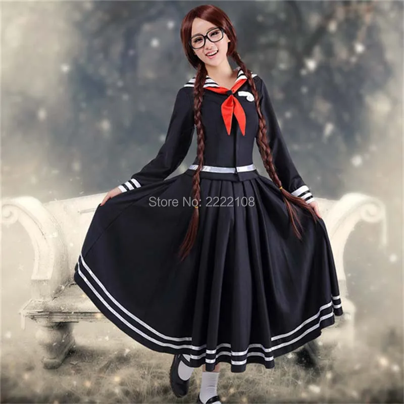 Супер ботинки для косплея данганронпа Уганда-2 Fukawa Токо Danganronpa платья маскарадный