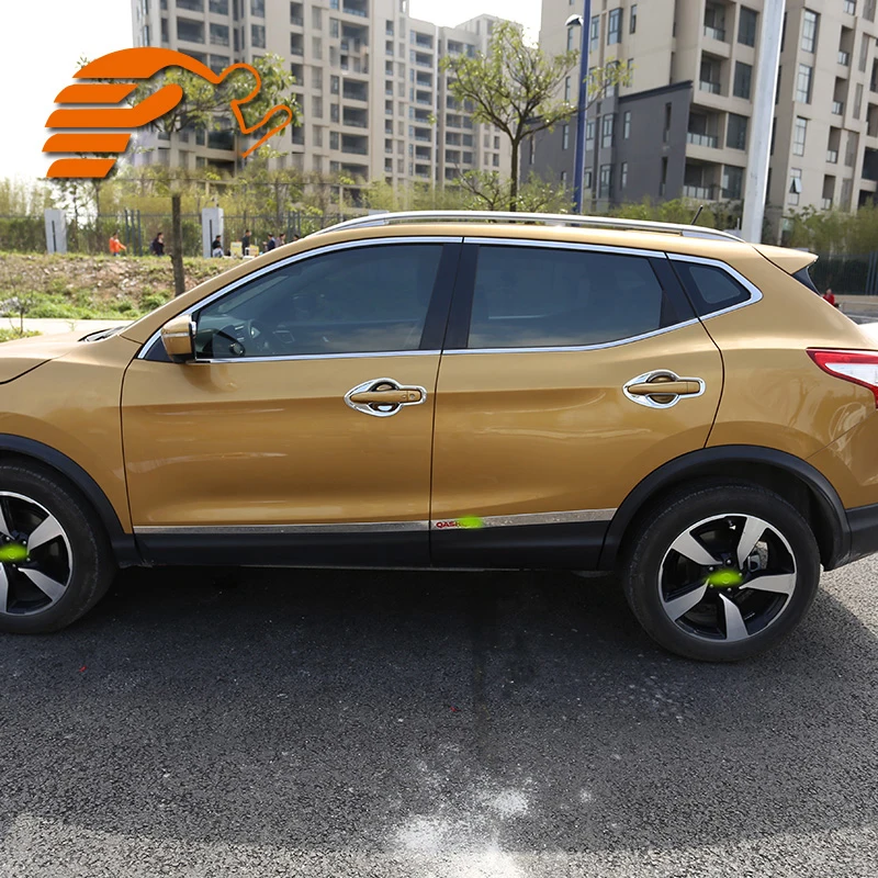 ABS Хромированная Автомобильная дверная ручка крышки чаши планки Защитная