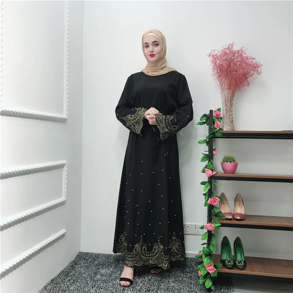 Платье женское длинное с ажурной вышивкой открытым кардиганом