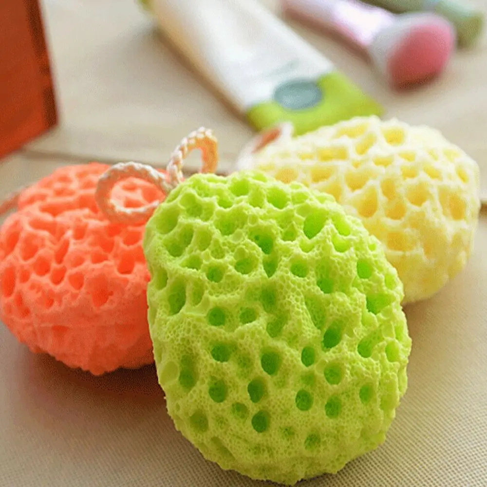 Натуральная морская губка для тела для душа мойка спа Loofah сотовая форма для новорожденных ванна для взрослых Детские губки кисти горячая Распродажа Новинка