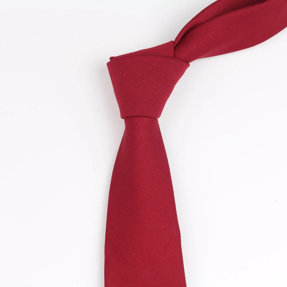 Модный мужской Красочный галстук деловой женский однотонный тонкий узкие