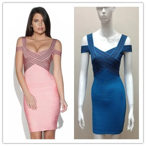 3 цвета качество HL розовый жаккард слинг Бандажное платье карандаш для вечеринки